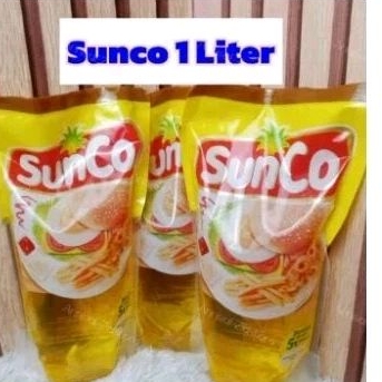 

1Liter Sunco Minyak Goreng Kemasan Refill Sehat Jernih dan Berkualitas Coconut milk Pati JATENG