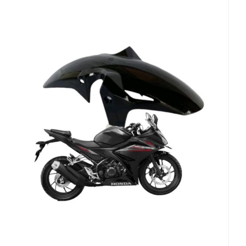 SPAKBOR DEPAN CBR 150 R HITAM SLEBOR DEPAN CBR 150 R