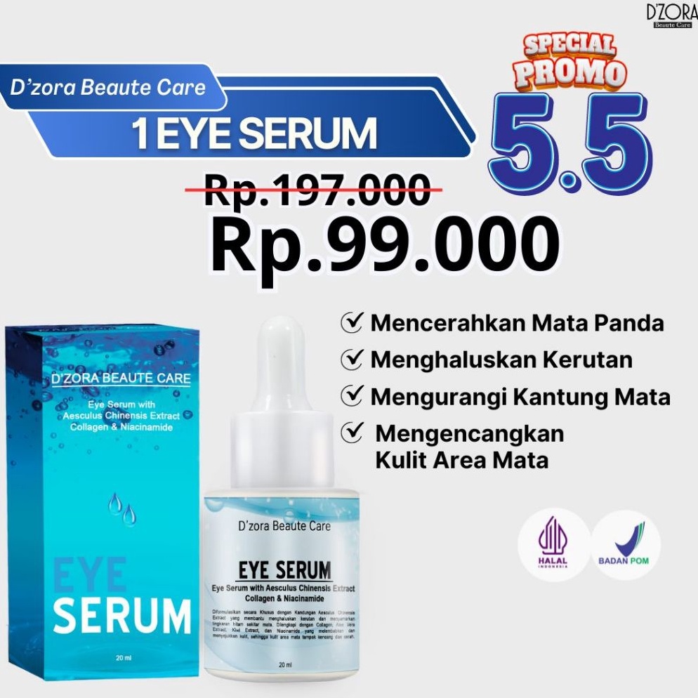 Yang dinanti 77 Special Sale Dzora Beaute Care Eye Serum with Aesculus Chinensis Extract  Niacinamid