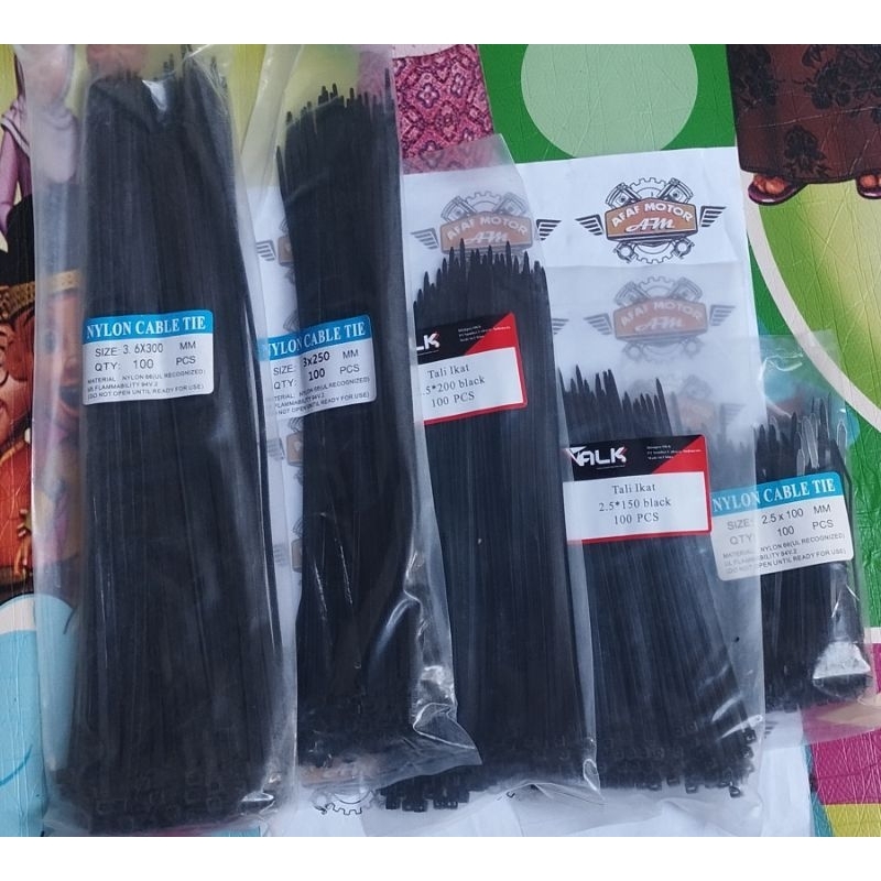 

Tali Ties Kabel Ties Tali Krek Macam Macam ukuran