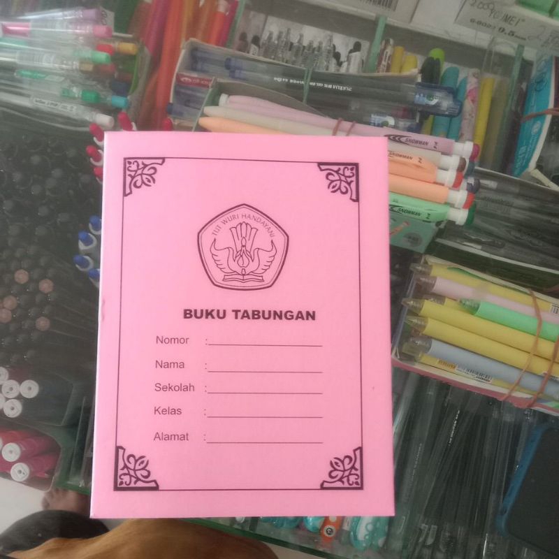 

buku tabungan merk bonex 1 pcs