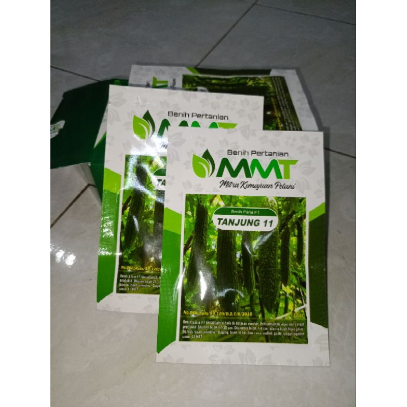 

Benih Paria Pare Tanjung 11 F1 isi 10 gram isi Benih (55-75 Btr) Kadaluarsa 2025 (Terbaru Panjang)/Termurah Seindonesia Berkwlitas/Tahan Pucuk Kriting (Virus Gemini)/Perawatan Mudah /Tahan simpan kulit hijau/Berbobot buah lebat/Disukai Pasar/100% Original