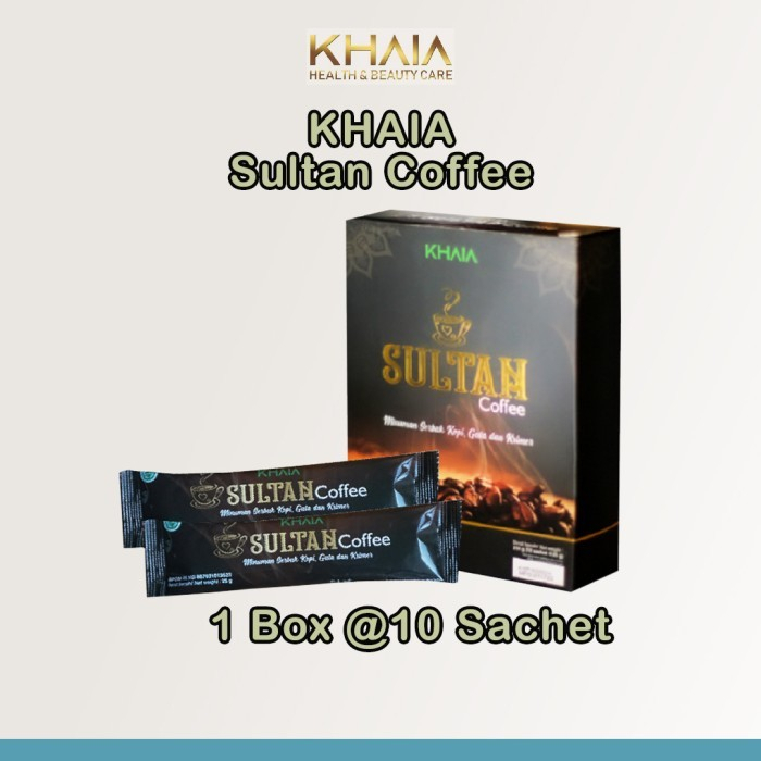 

Kopi Sultan by Khaia original 100% | Kopi 1 box 10 Sachet