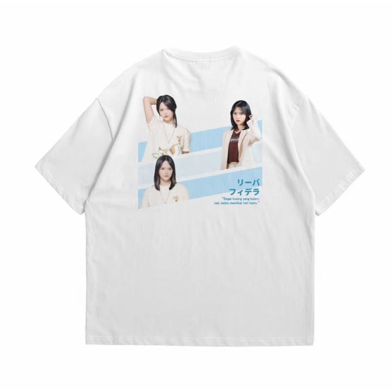 Kaos Oversize JKT48 Adel Streetwear Edition | T-shirt Jkt48