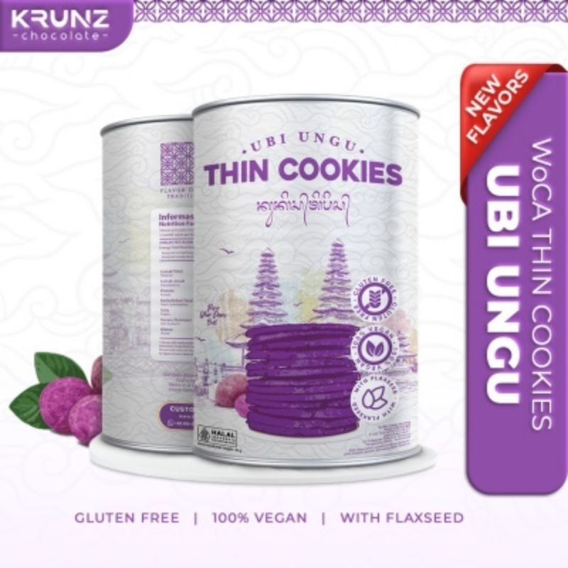 

Best $eller Krunz Thin Cookies Chocolate Ubi Ungu 90 gram