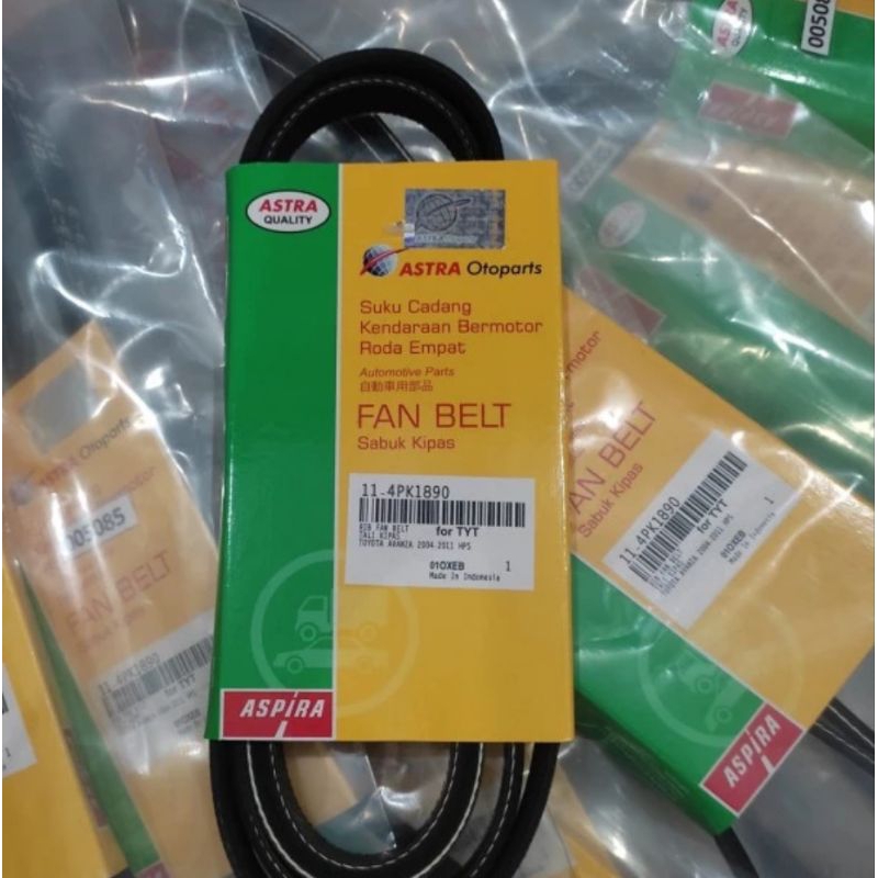 Fan Belt Avanza Xenia 1.3 4PK1890 ORI Aspira Astra Bando