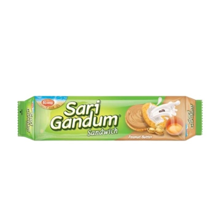 

Roma Sari Gandum Peanut Butter 108 gr 1 Pack