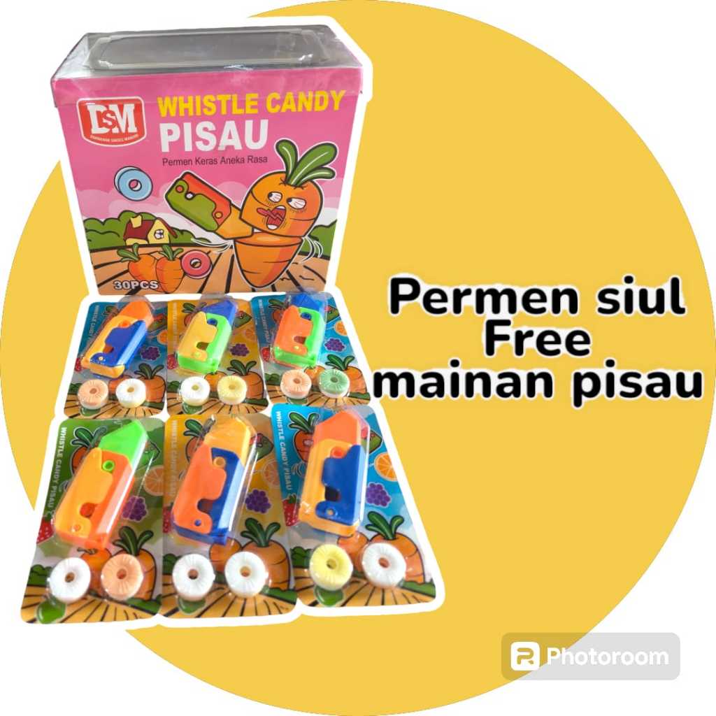 

PERMEN SIUL PISAU WHISTLE (DAPAT 5 PCS)