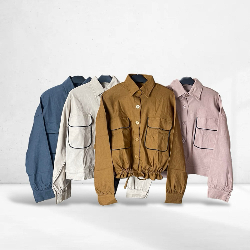 mori jaket serut style Trendy dan Nyaman