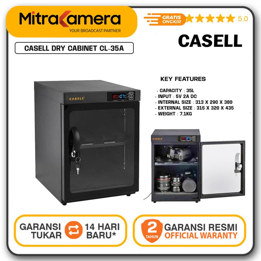 Casell CL-35A Dry Cabinet - Dry Box