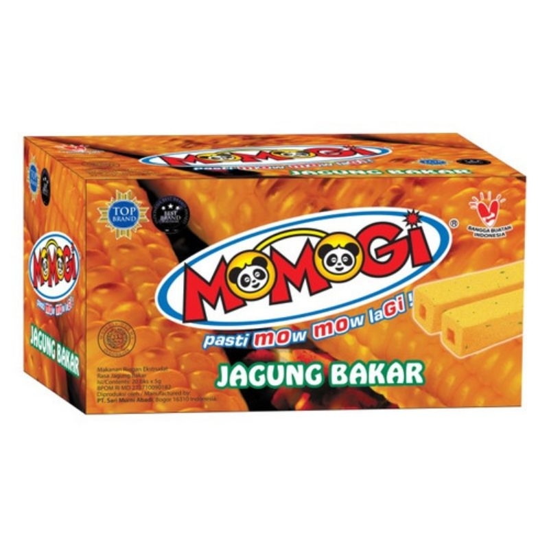 

Momogi stick jagung bakar 5gr (1 box isi 20 pcs)