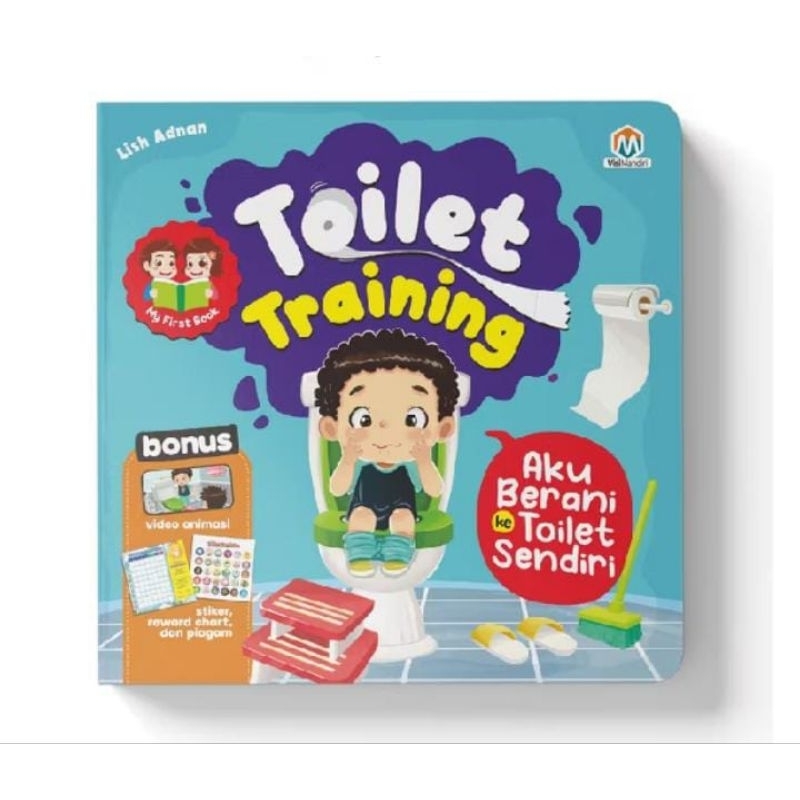 Buku Toilet Training Book Toilet Training Anak Boardbook Toilet Training Buku Training Toilet Anak