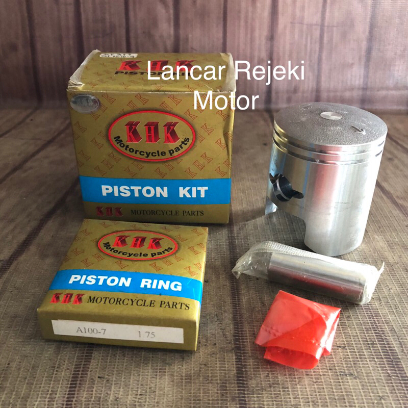 Piston Kit Komplit Ring Piston Seher Suzuki A100 A 100 Oversize 175