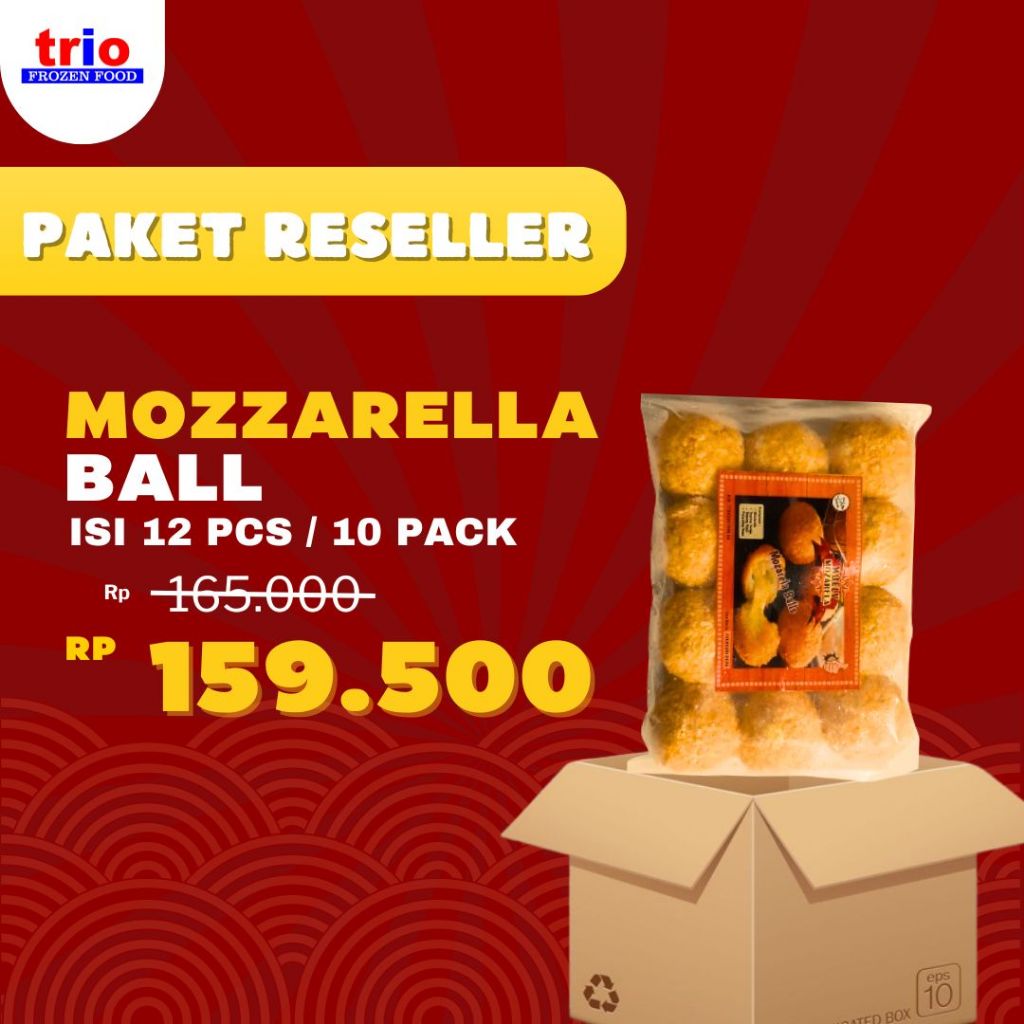 

PAKET RESELLER MOZZARELLA BALL ISI 12 X 10PCS