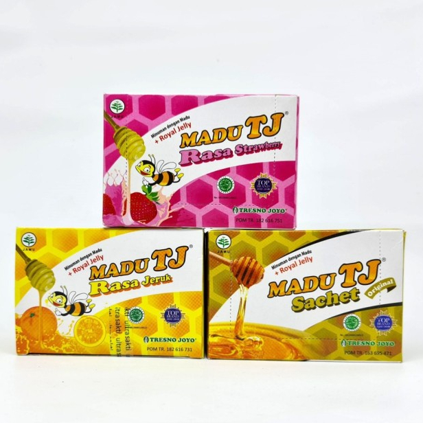 

[PGO] Madu TJ Sachet 1 Box isi 12 Sachet