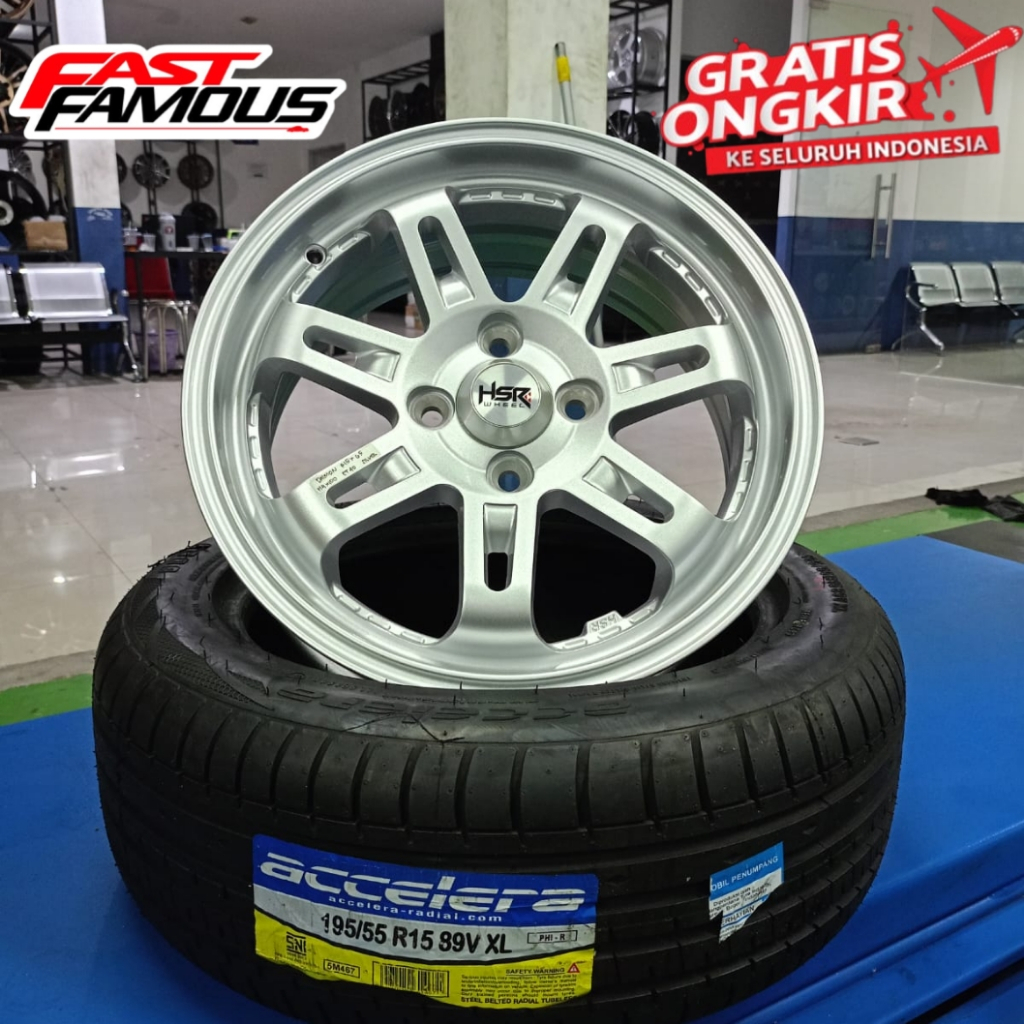 Paket hemat murah velg ban jazz mobilio calya sigra agya karimun city dll