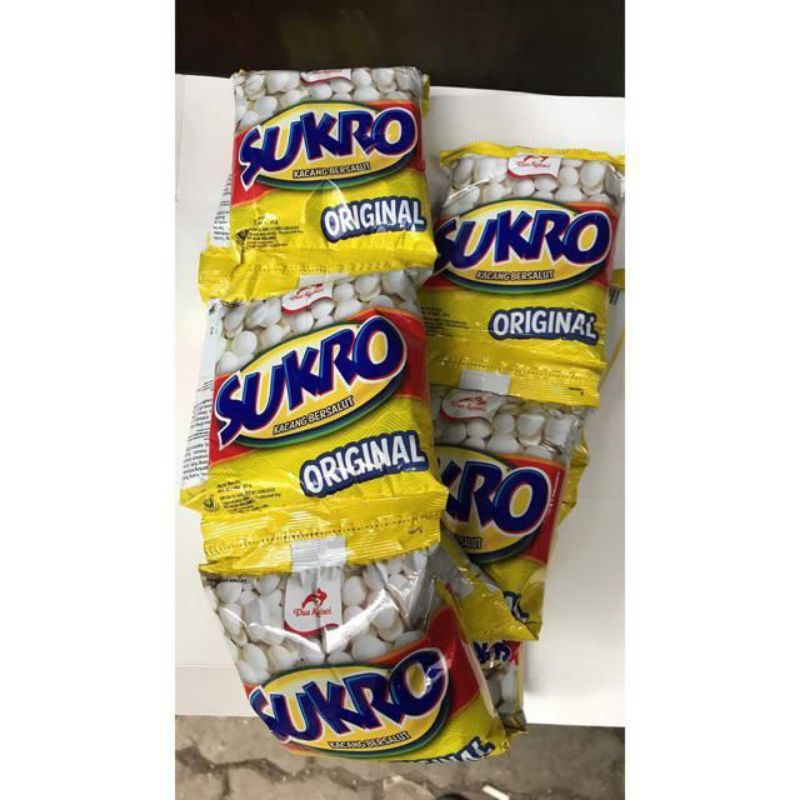 

Sukro Kacang Original Dua Kelinci 1 pak isi 10 pcs