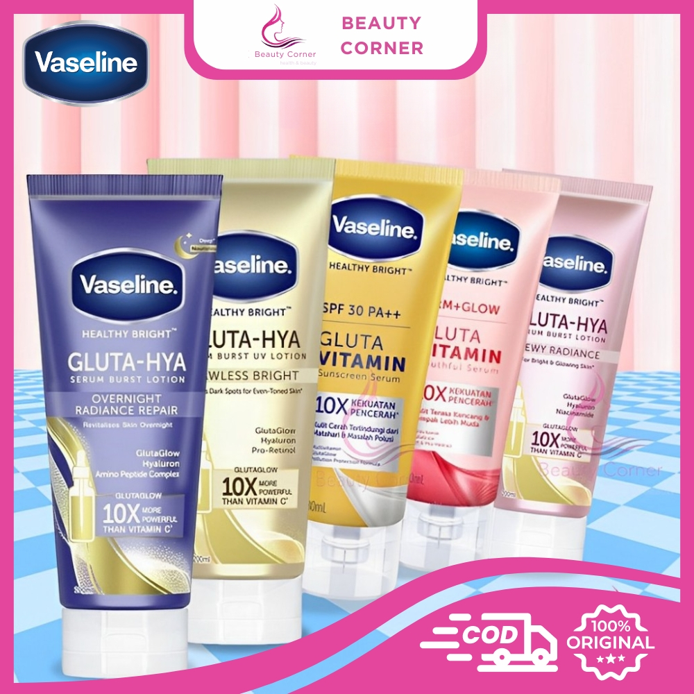Vaseline Healthy Bright Vitamin Body Serum | Gluta Hya Body Serum