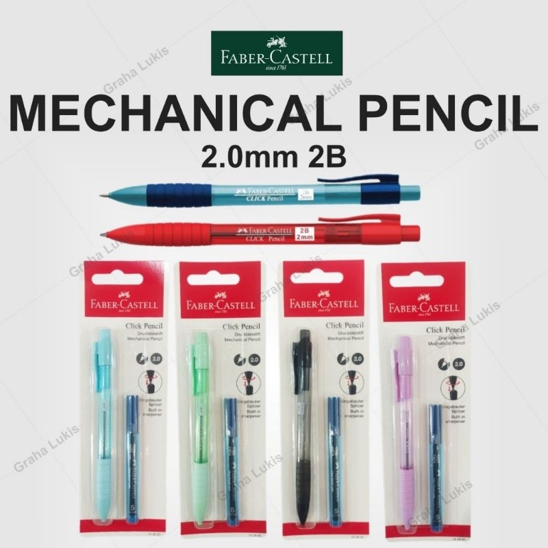 

Pensil Mekanik Faber Castell Click 2.0