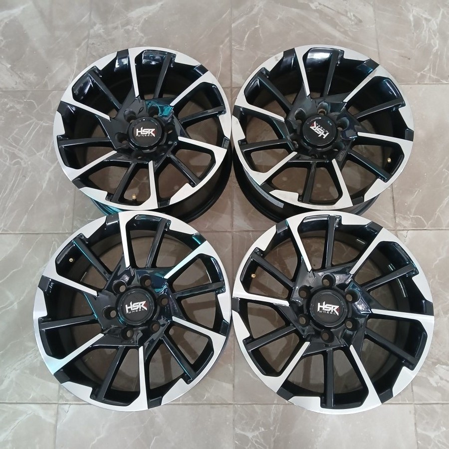 VELG MOBIL BEKAS HSR HOLLO RING 18 LEBAR 8 PCD 6X139 ET25 FORTUNER PAJERO DLL