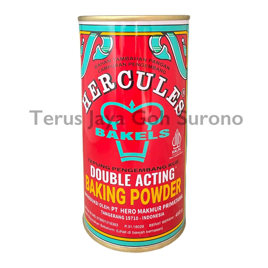 

Hercules Baking Powder 450g Tepung Pengembang Kue