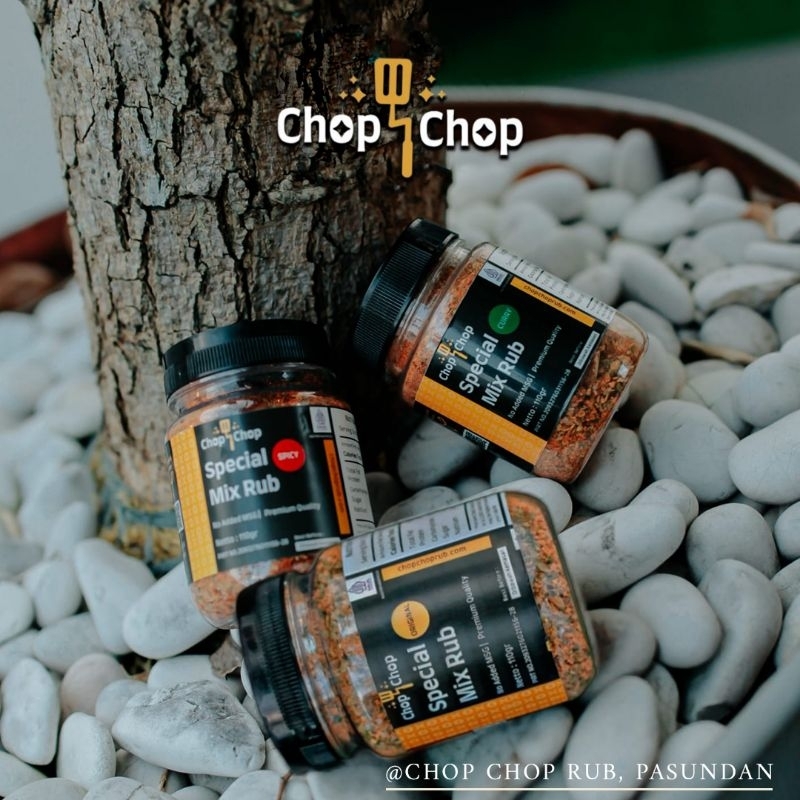 

ChopChop Rub Special Mix, Special Bundling (Original, Spicy, Curry)