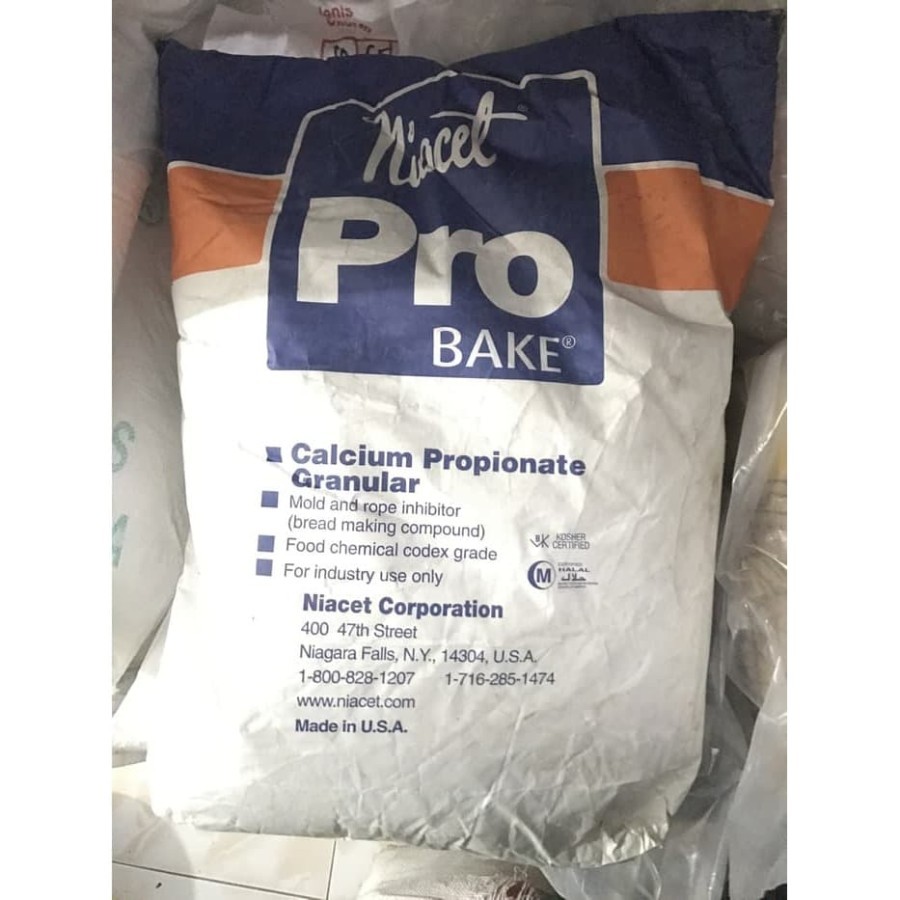 

Calcium Propionate Niacet Granular Pro Repack 1kg