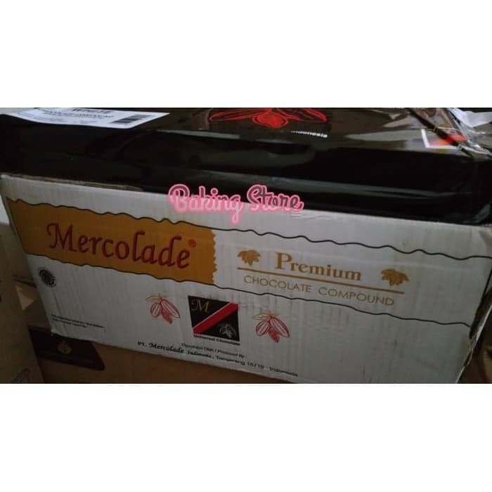 

Chocolate Compound Mercolade White 4x5kg - Gosend Only!!
