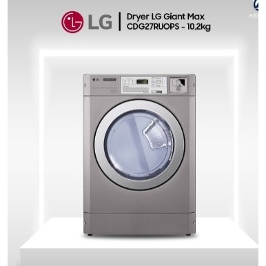 Mesin Pengering Pakaian Gas LG Giant Max Commercial Laundry CDG27RUOPS