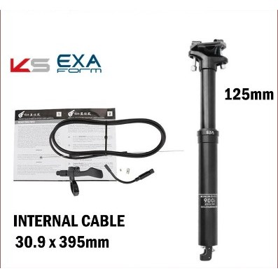 KS EXA Form 900i Dropper Seatpost Hidrolik 30.9 x 395mm Internal Cable