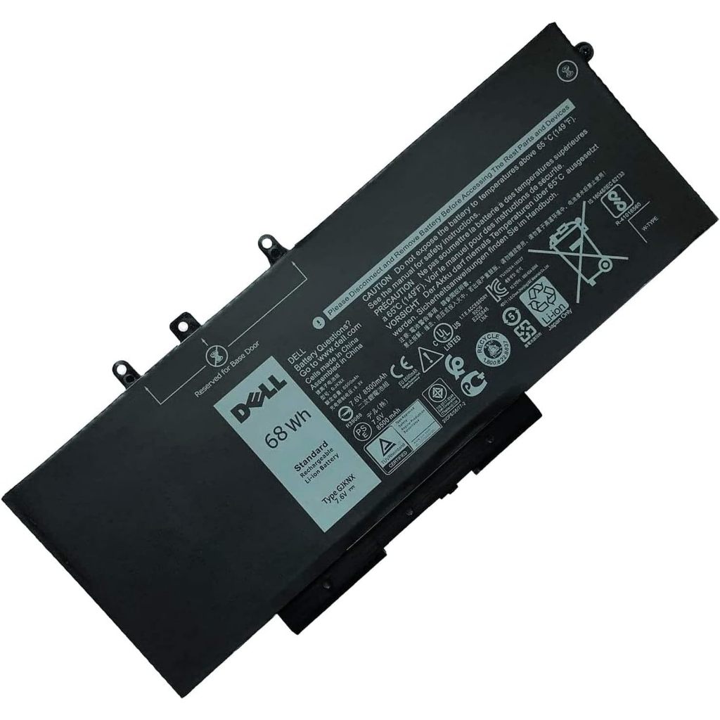 Baterai GJKNX laptop  DELL  Latitude 5280 5290 5480 5490 5491 5495 5580 5590 5591, DELL Precision 35