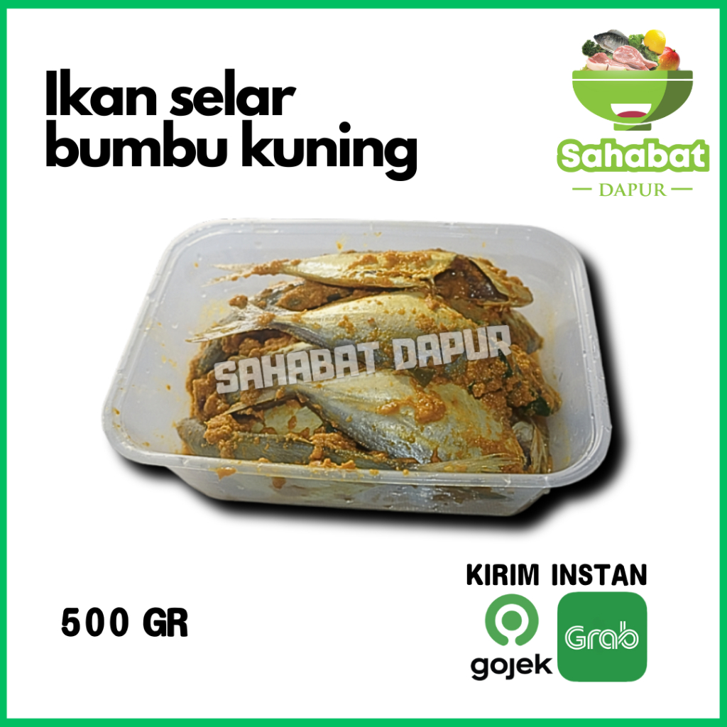 

Ikan Selar Bumbu Kuning 500gr - Sahabatdapur