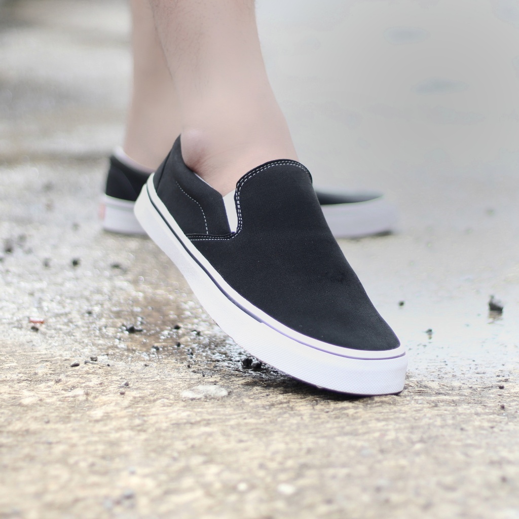 Limited Sepatu Casual Ukuran 43 44 45 46 47 Sepatu Sneakers Slip On Pria Sepatu Sekolah Ukuran Besar