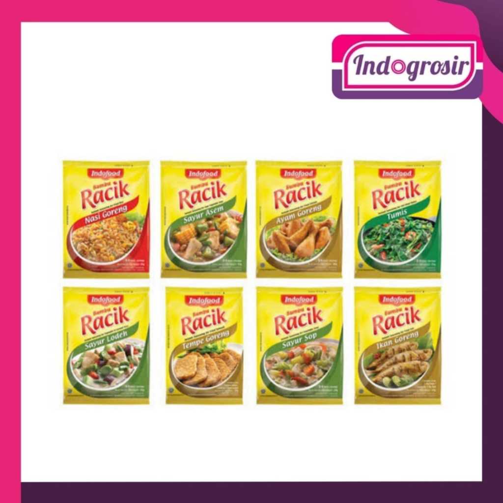 

INDOFOOD RACIK BUMBU INSTAN ALL VARIAN/BUMBU KERING/BUMBU BUBUK/PROMO