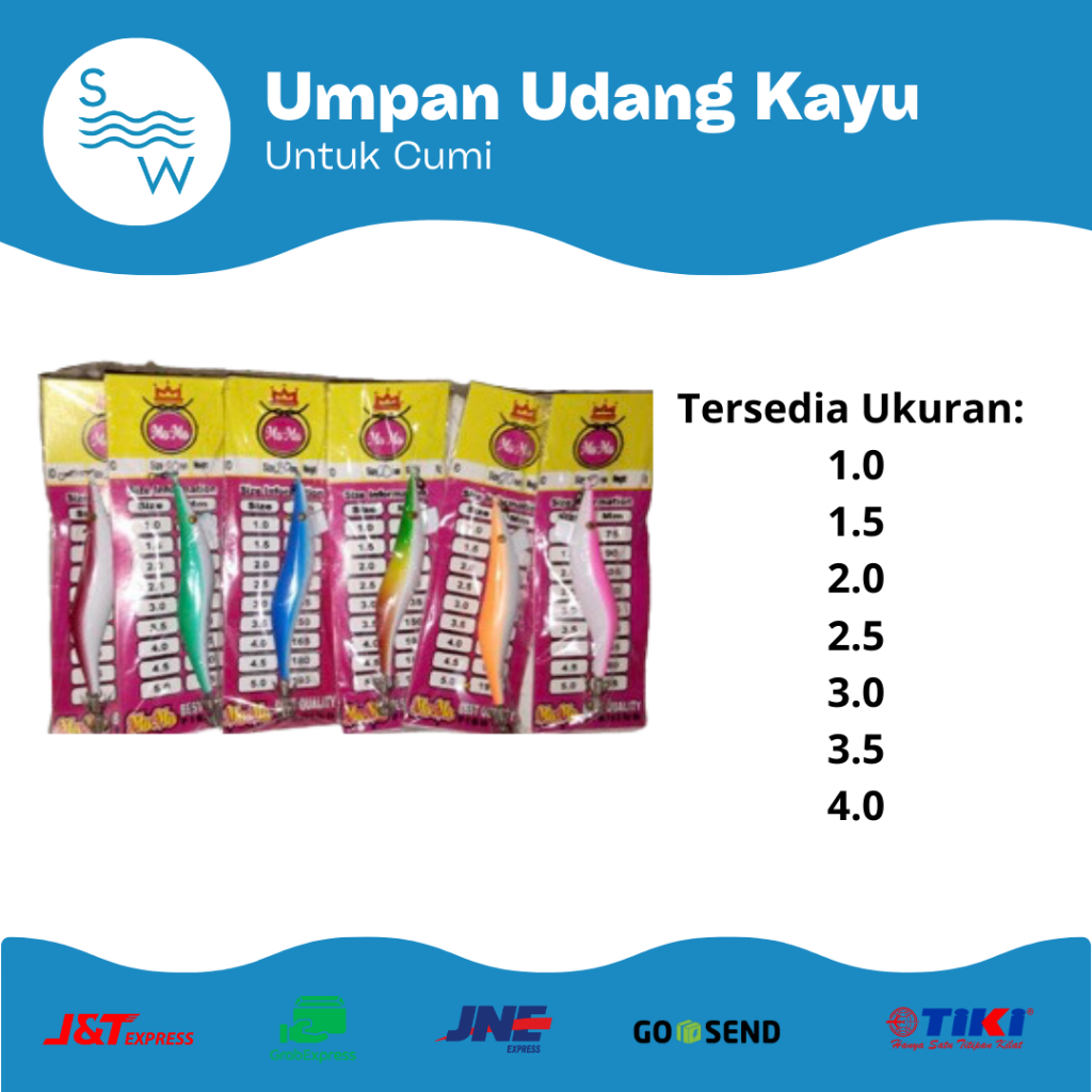 Umpan Udang Egi Kayu