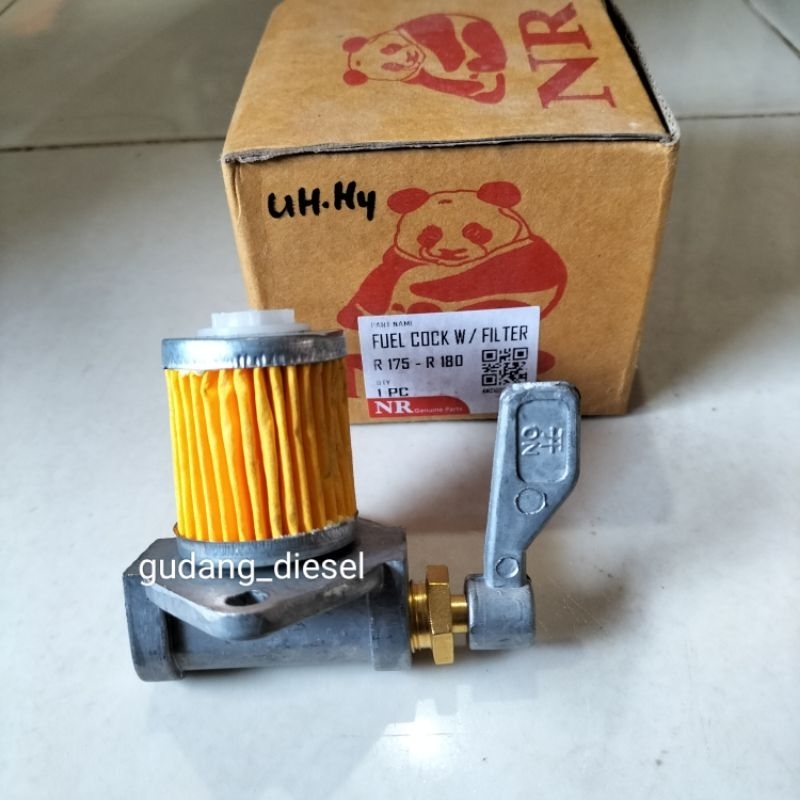 Fuel cock W/Filter /Kran Solar Minyak Assy R175-R180