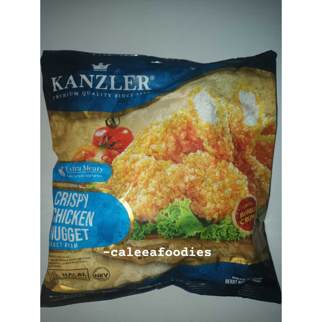 

Kanzler Crispy Chicken Nugget Frozen 450gr