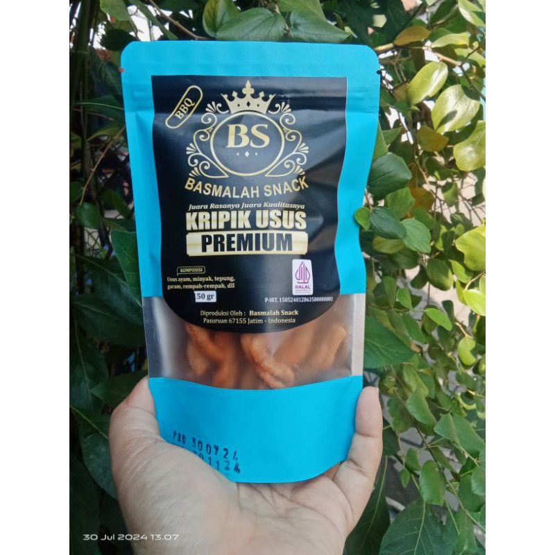 

keripik usus premium BASMALAH 50 gram 5 rasa