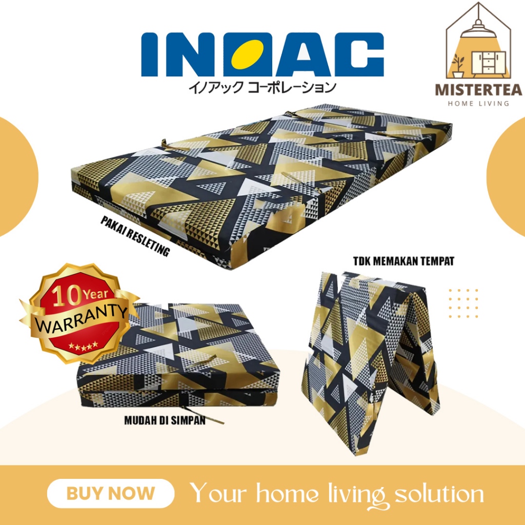 [READY STOCK] INOAC KASUR LIPAT BUSA / KASUR LANTAI INOAC LIPAT 4 ANTI KEMPES GARANSI 5 TAHUN TEBAL 