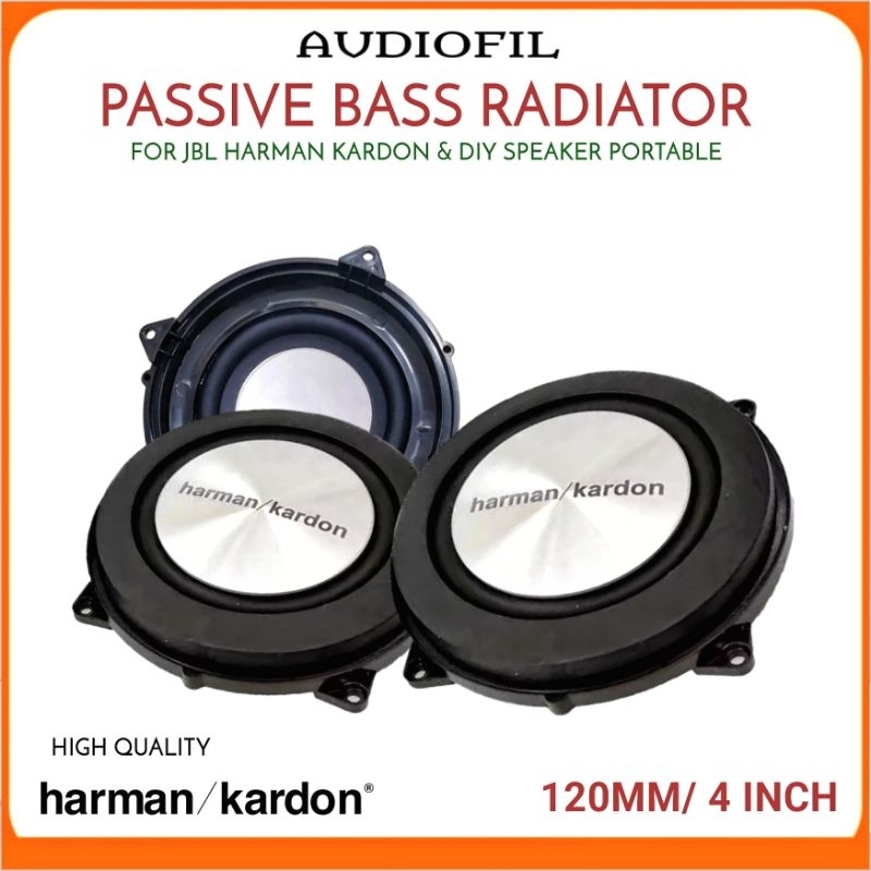 Passive Bass Radiator 4 inch 120mm Pasif Bass Membran Low Frequency