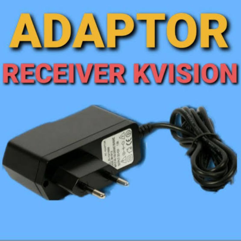 Adaptor Receiver KVision MURNI / Adaptor K Vision Optus Gardiner / Adaptor Parabola 12V 1A