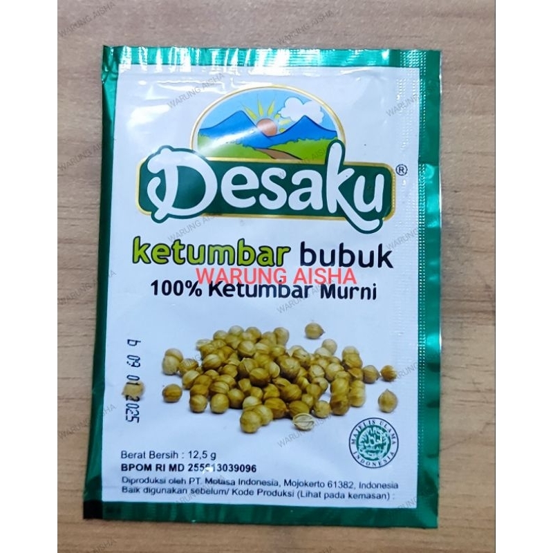 

Bumbu Masak Dapur Desaku Ketumbar Bubuk 12.5 gram