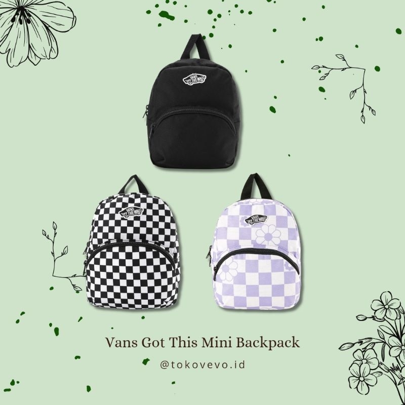Tas Vans Got This Mini Backpack - Vans Original Ransel