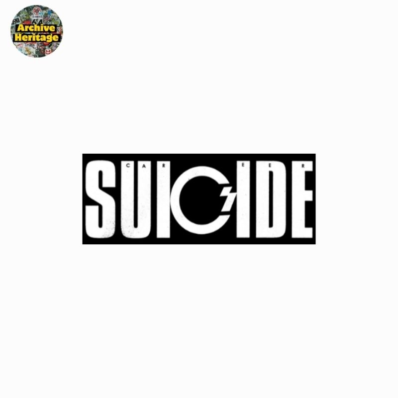 

sticker band Career Suicide hardcore punk stiker