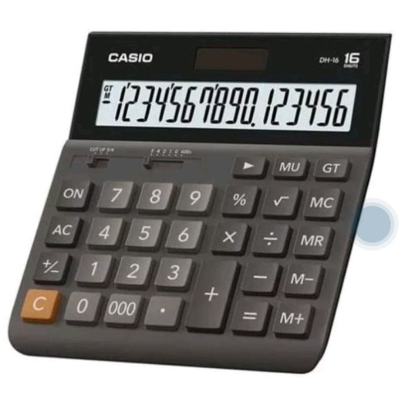

alat berhitung kalkulator Casio DH-16 calculator praktis kalkulator dagang kalkulator toko