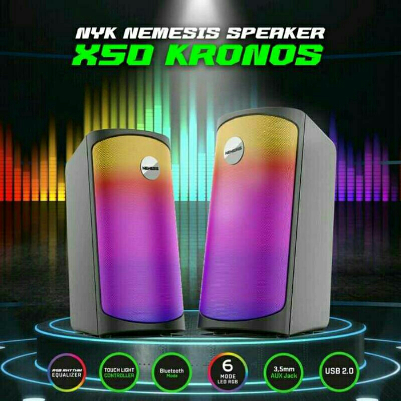 NYK NEMESIS SPEAKER BLUETOOTH RGB KRONOS X50 / X50