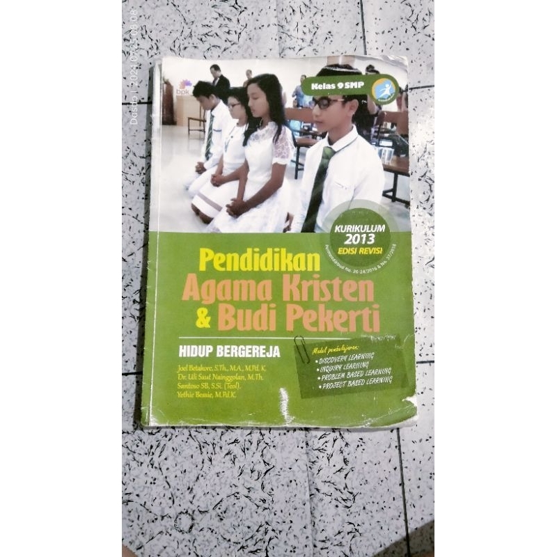 Pendidikan agama Kristen kls 9 SMP