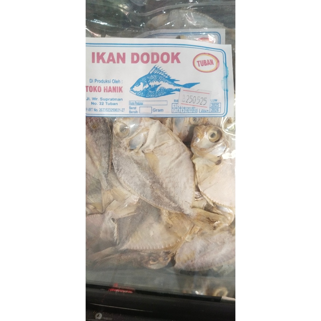 

Ikan Asin Dodok 250gr