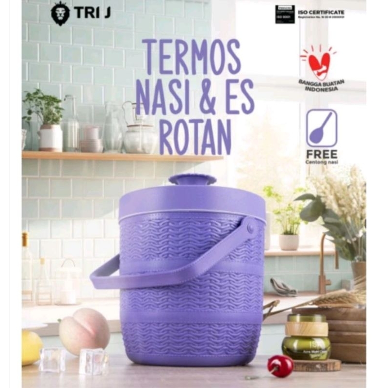 Termos Nasi Termos Es Tempat Penyimpanan Nasi / Es 6,5 Liter