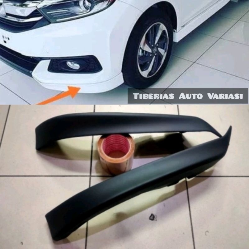 Tiberias Auto Variasi Lips depan bodykit mobilio e dan s 2012 2014 2016 2018 2020 2022 fiber